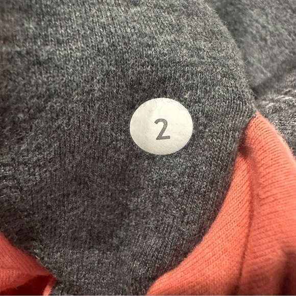 Lululemon Athletica Awareness Wrap Hooded Jacket Gray Ombré Size 2 - Picture 12 of 12